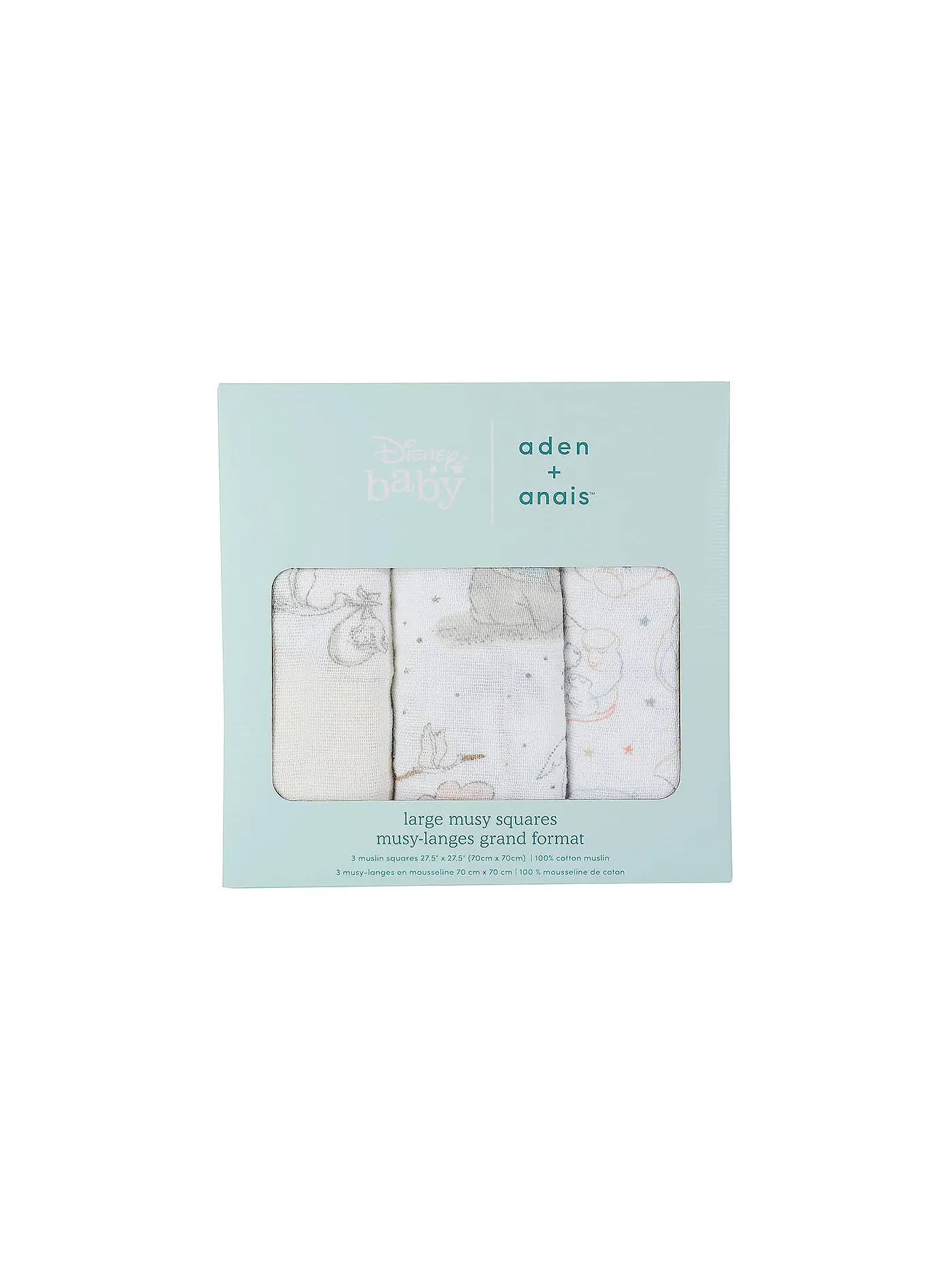 ADEN + ANAIS | Mulltuch 3er Pkg Winnie the Pooh | weiss